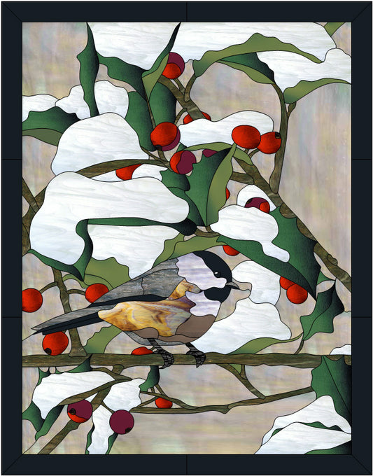 Chickadee & Holly
