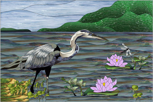 Heron Gone Fishin